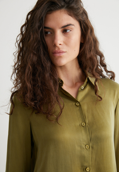 Рубашка Basic (купра) Marou, цвет: зеленый, Mar3_2604 купить онлайн