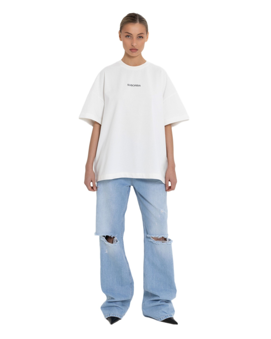 Футболка PATTERN Suborbia, цвет: WHITE, 03373 купить онлайн
