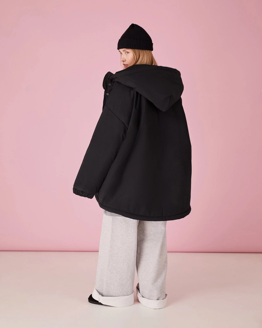 Бомбер черный зима TABOO, цвет: Черный, Bmblack купить онлайн