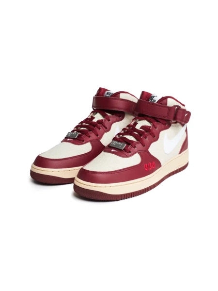 Кроссовки мужские Nike Air Force 1 Mid "London" NKDADDYS SNEAKERS, цвет: Бордовый DO7045-600 купить онлайн