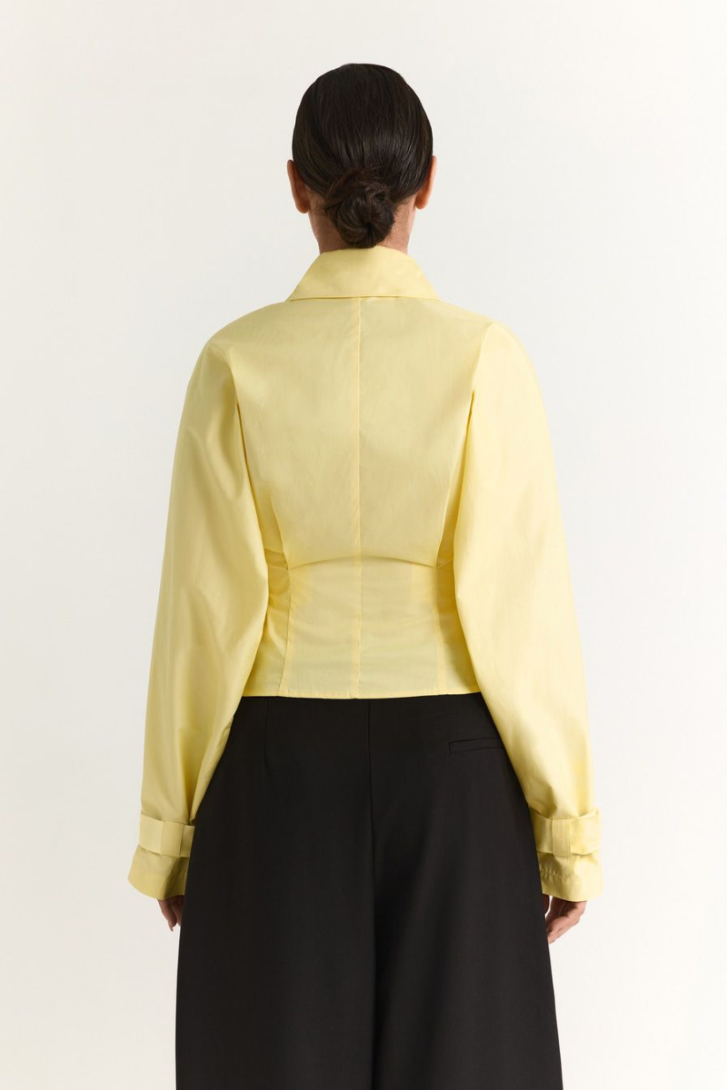Рубашка из 100% хлопка TOPTOP, цвет: Желтый, TT.021.19146.200 купить онлайн