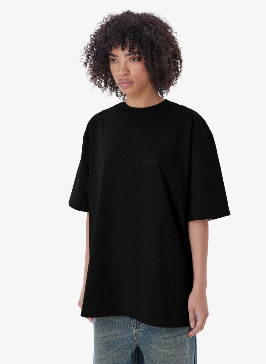 Футболка UNIFORM FABLE, цвет: Черный, TS-FBL-NFRM-RLXD-BLCK купить онлайн