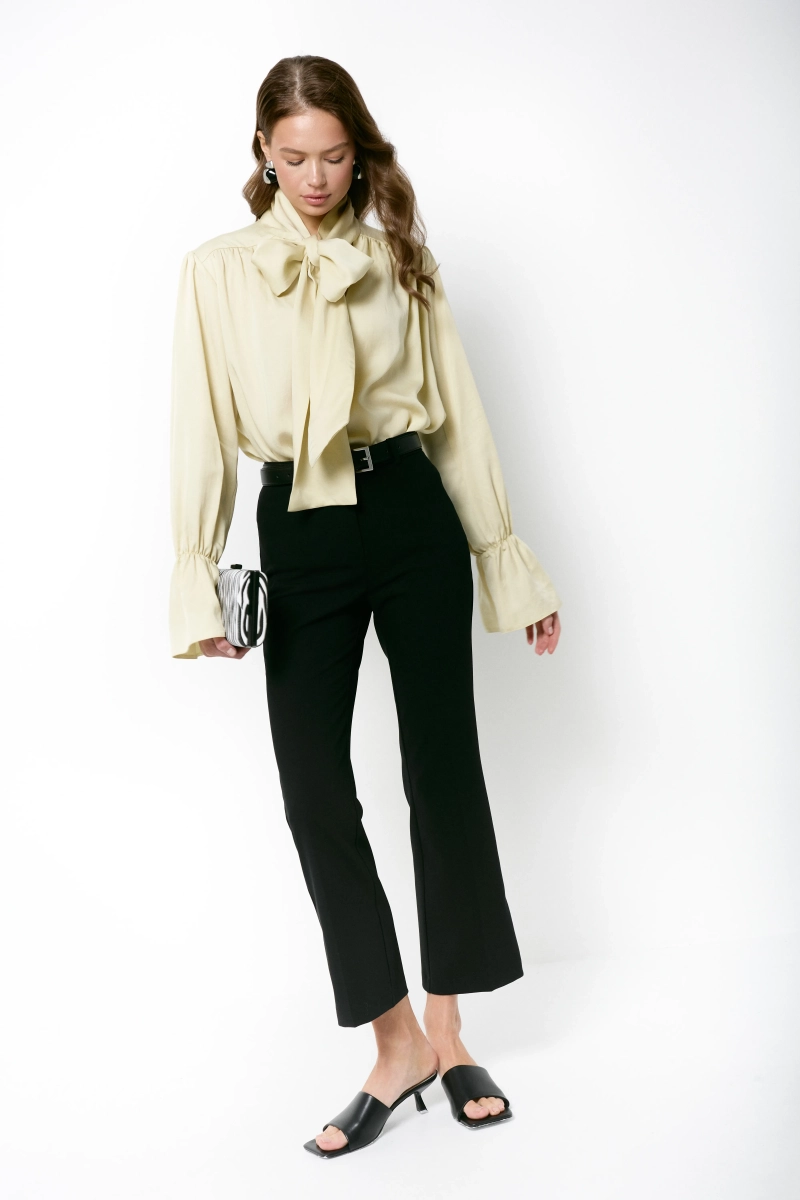 Брюки укороченные Ricoco, цвет: Черный, 7053/1 купить онлайн