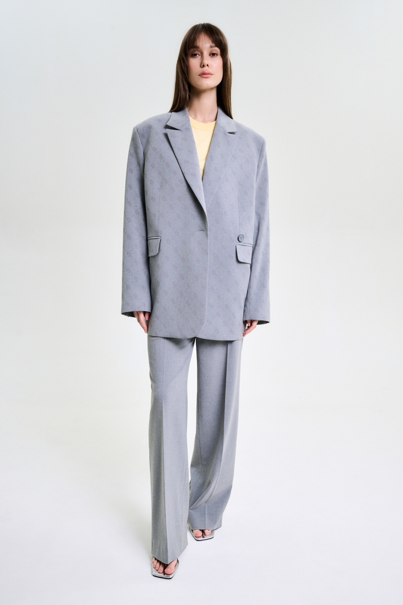 Пиджак объемный с паттерном GREY Label .B, цвет: grey, Jc.30.5.02.0225/2GR купить онлайн