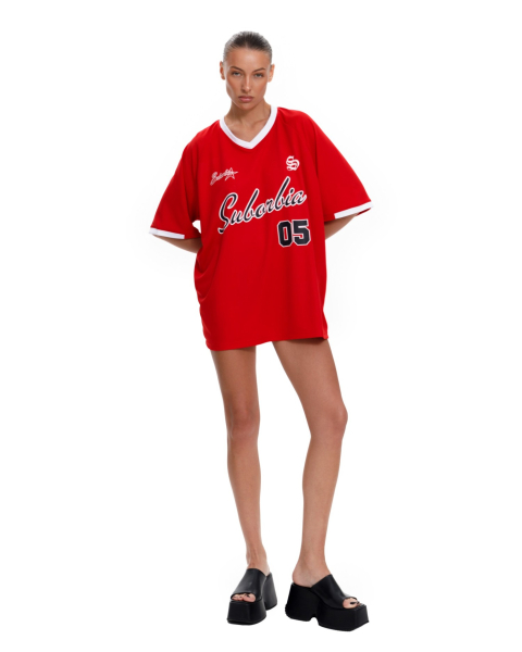Футболка Jersey 05 Suborbia, цвет: red-black, 05294 купить онлайн