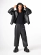 Брюки Leather pants U NAIPACHE, цвет: Черный,  купить онлайн