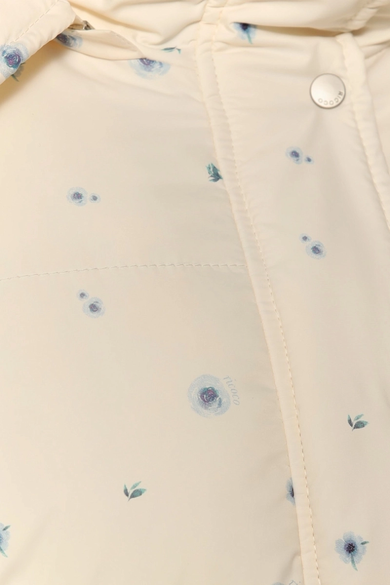 Пуховик Zefyr blue Ricoco, цвет: молочный, 4092/1 купить онлайн