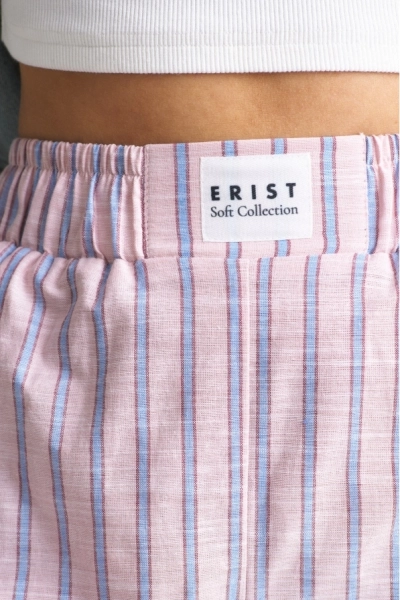 Шорты Pajama в широкую полоску Pink&Blue