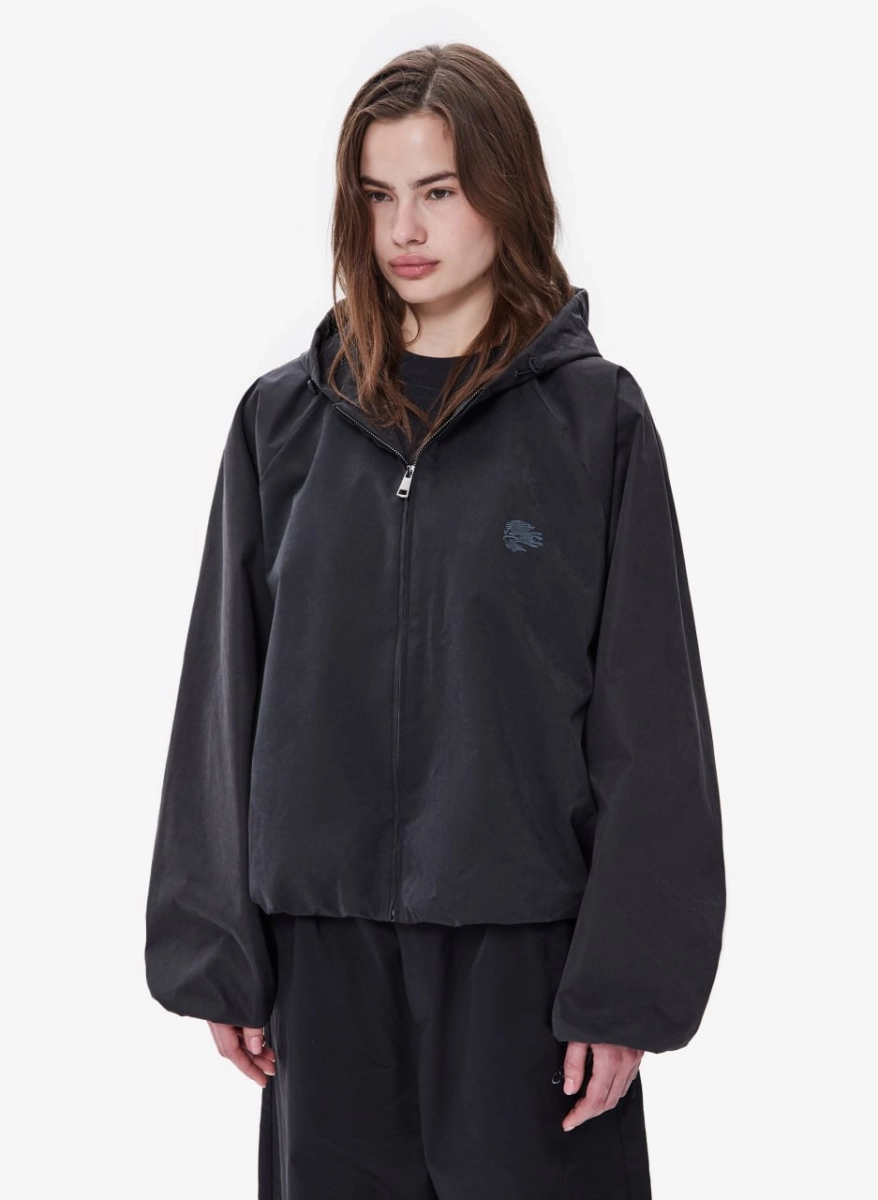Ветровка худи F | ABLE, цвет: Черный, WNDBK-FBL-HDD-BLCK купить онлайн
