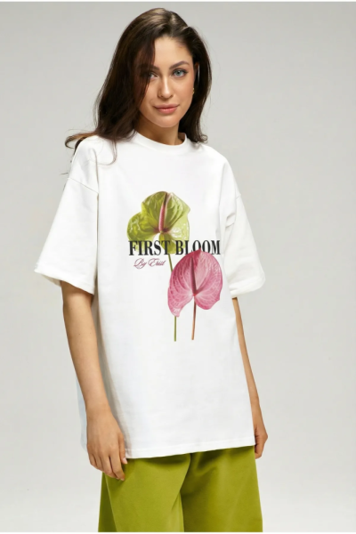 Футболка First Bloom White