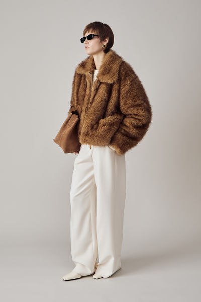 Шуба MIA AIM, цвет: кэмл, MIA733 купить онлайн