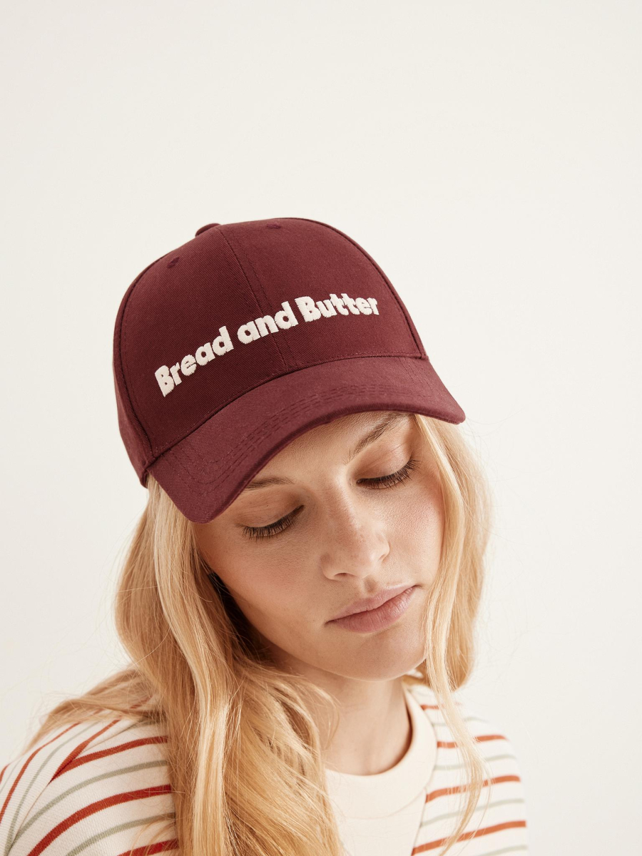 Кепка Bread and Butter Chaika, цвет: Бордовый SH-154 купить онлайн
