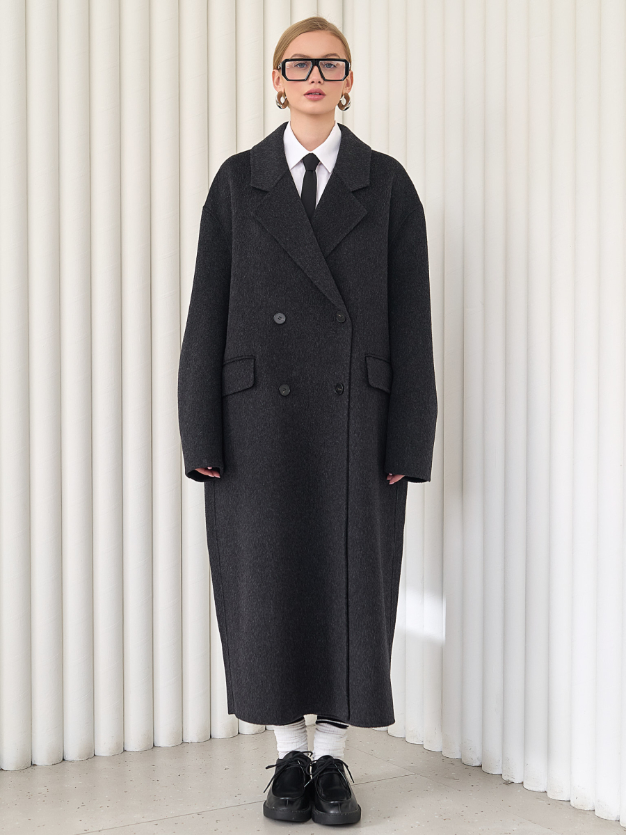 Пальто оверсайз I.B.W., цвет: Черный, CO054 купить онлайн