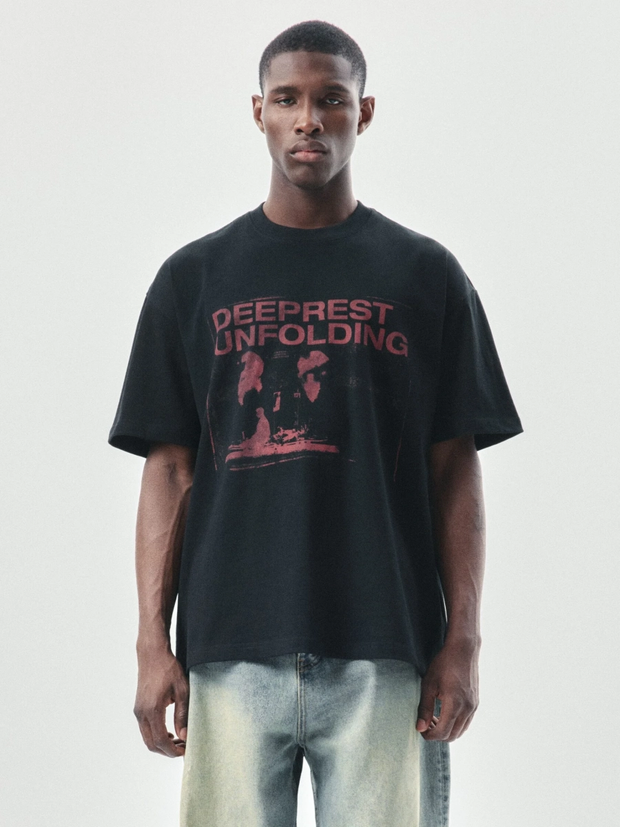 Футболка Глубокий отдых NAIPACHE, цвет: Черный, 2611002000 купить онлайн