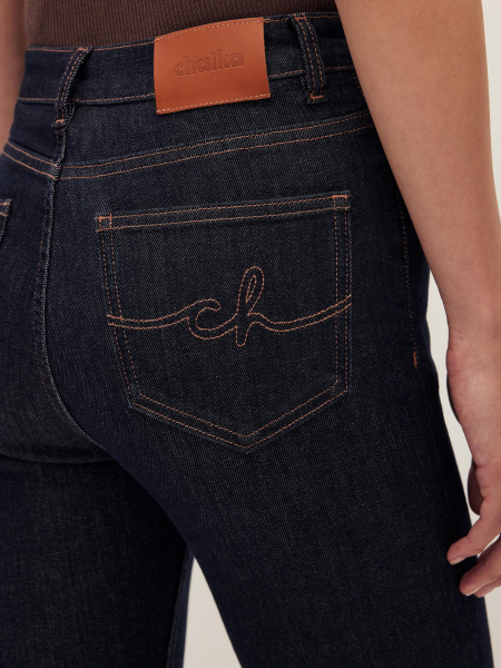 Джинсы клеш Chaika, цвет: темно-синий, AW25DP02-24 купить онлайн