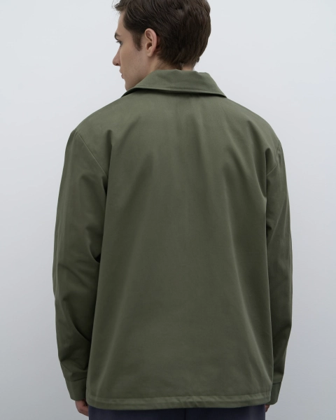Ветровка-тренч Italian Cotton BUCHNER, цвет: хаки, CO0123008KH со скидкой купить онлайн