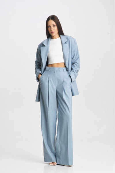 Брюки Classic Blue Erist store, цвет: голубой, НФ-00001662 купить онлайн