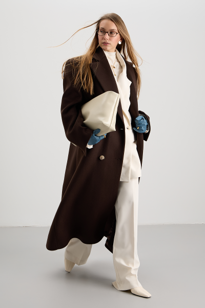 Пальто MIA AIM, цвет: темный шоколад, MIA693 купить онлайн