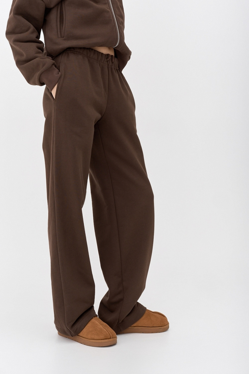 Брюки утепленные Ricoco, цвет: шоколадный, 6098/1 купить онлайн