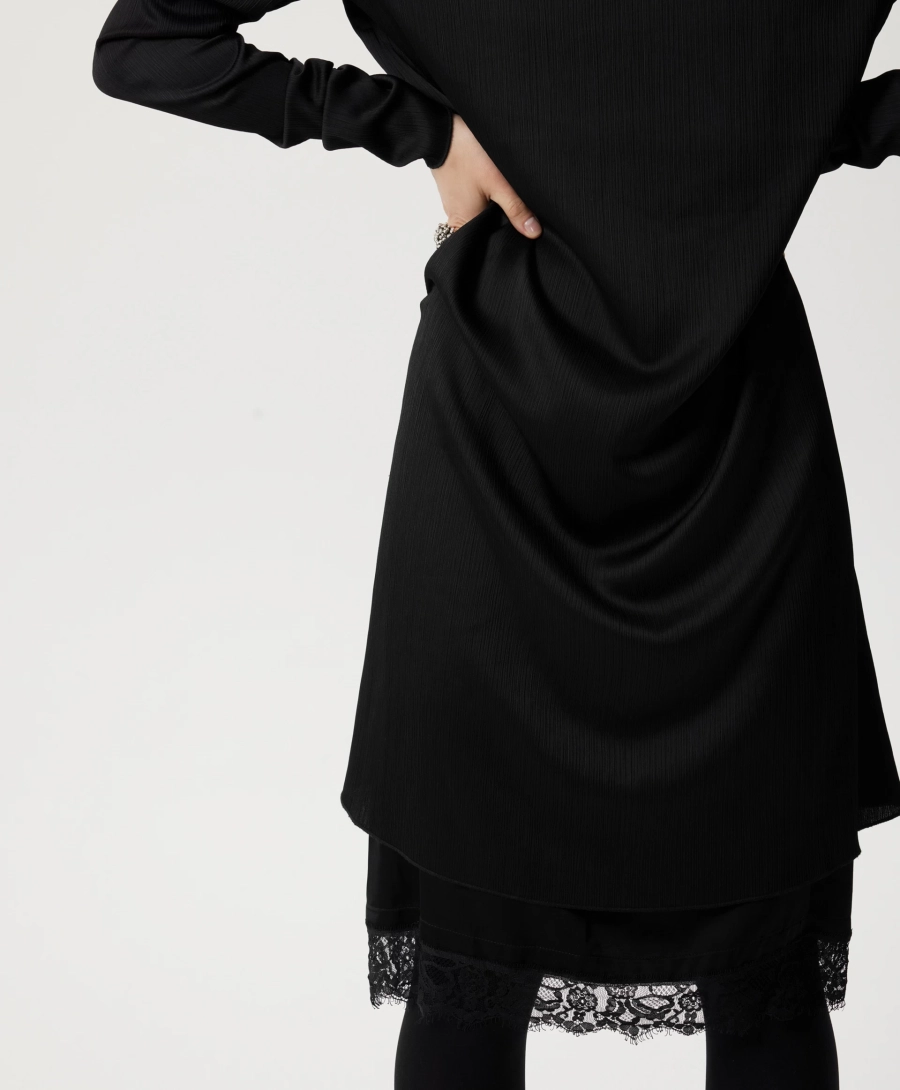 Платье прямое миди GLVR, цвет: Черный, 225G31GAC2509 купить онлайн