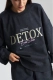 Свитшот DETOX Washed Graphite Erist store, цвет: темно-серый, НФ-00001601 купить онлайн