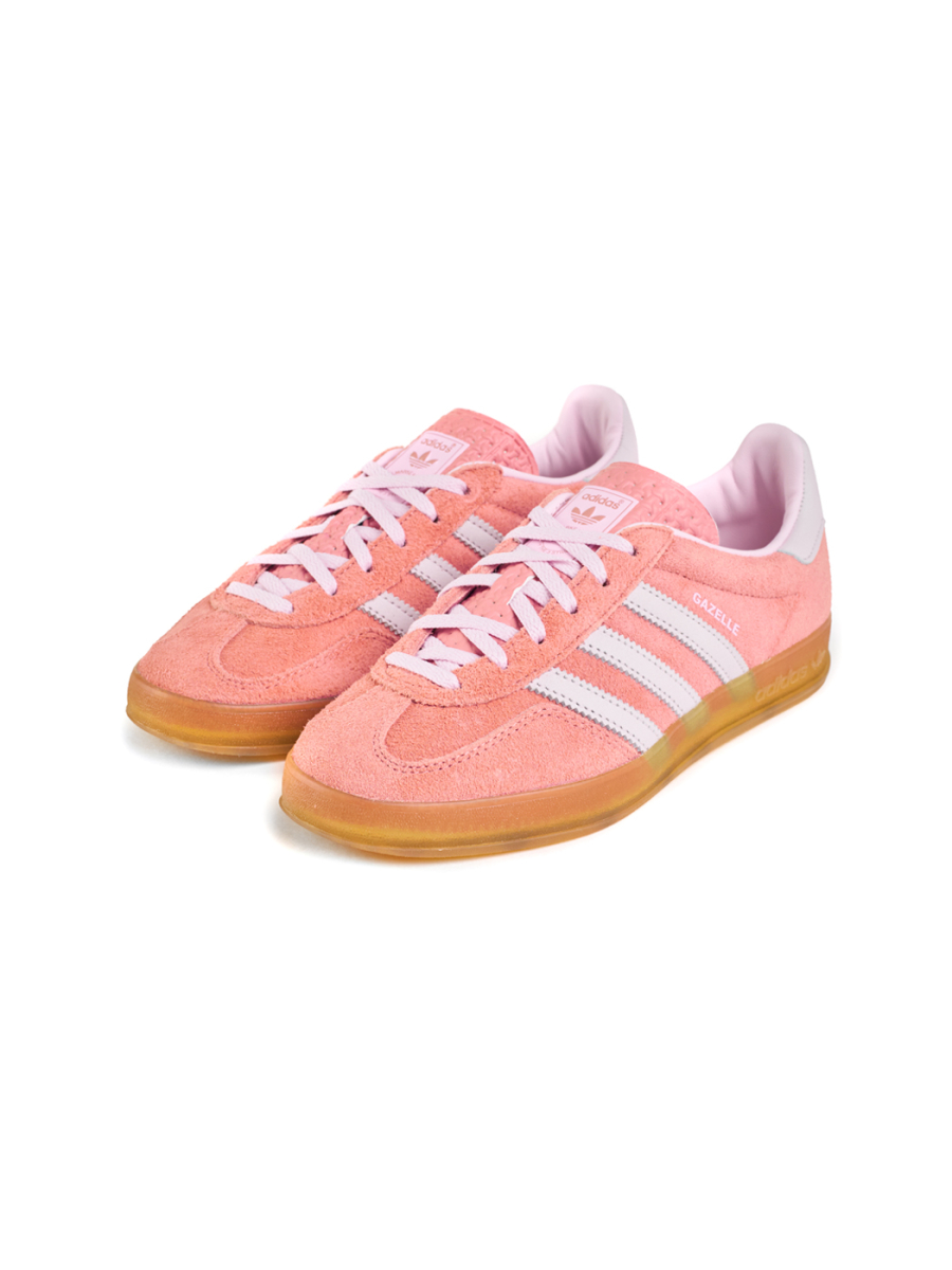 Кроссовки женские Adidas Gazelle Indoor "Wonder Clay" NKDADDYS SNEAKERS, цвет: розовый IE2946 купить онлайн