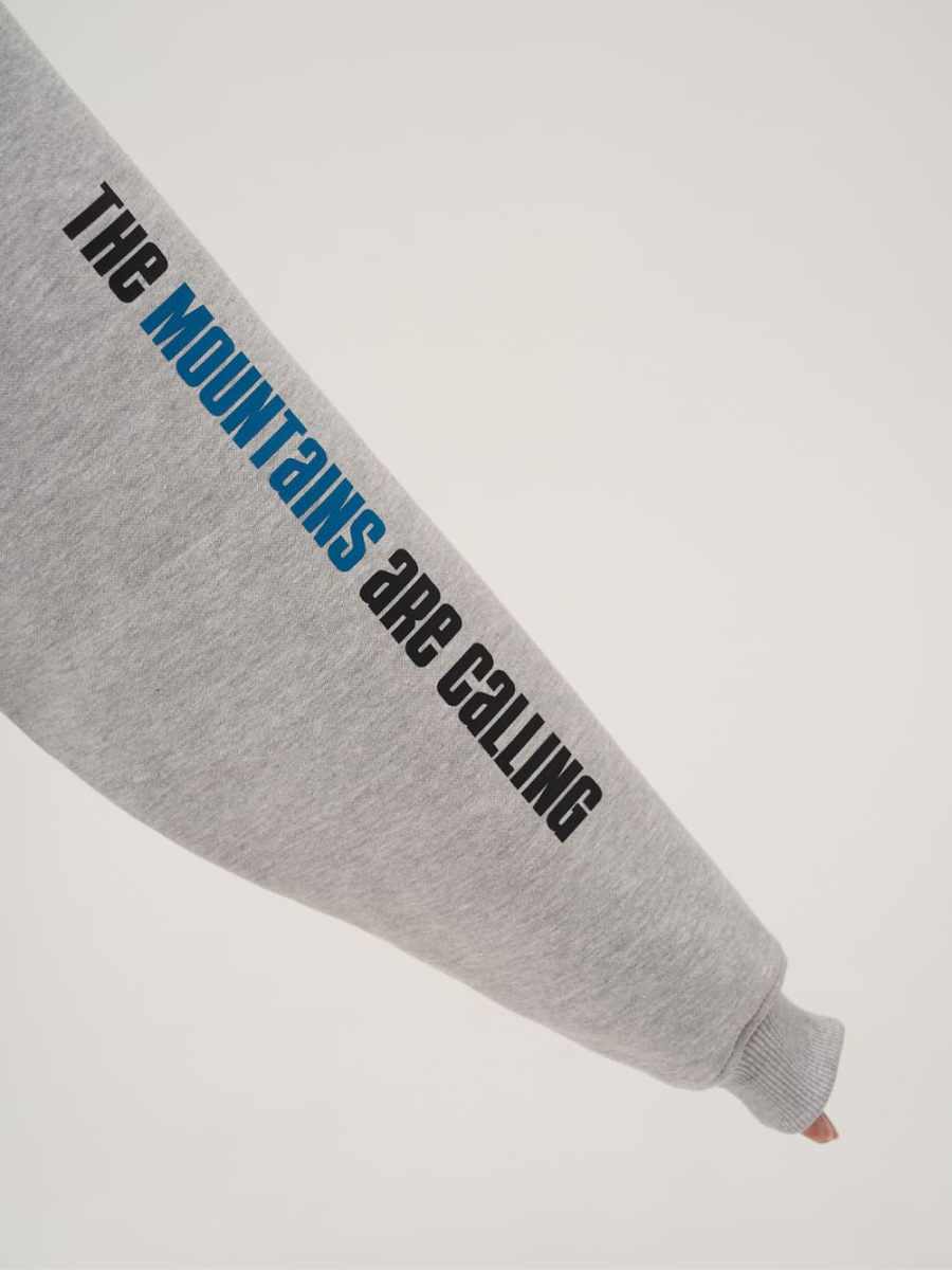 Zip толстовка с начесом ONSI, цвет: melange,  купить онлайн