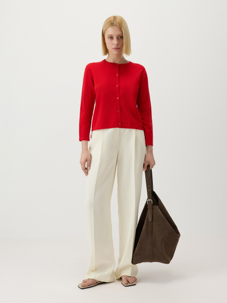 Укороченный кардиган Conso, цвет: красный, KCM 260757 - красный купить онлайн