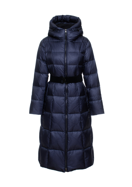 Длинный пуховик LAPLANDIA, цвет: синий, 569 купить онлайн