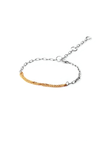 Серебряный браслет "Chains"