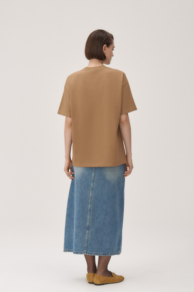Футболка Nadine FASHION REBELS, цвет: коричневый FR25SS1TS20STW310BR купить онлайн