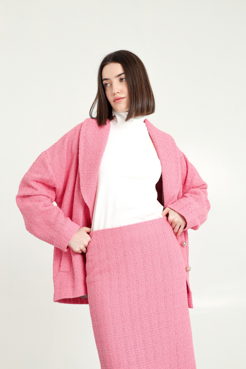 Юбка vintage pink issju, цвет: розовый,  со скидкой купить онлайн