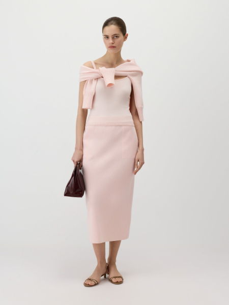 Трикотажный топ Conso, цвет: розовый, KM 260710 - светло-розовый купить онлайн