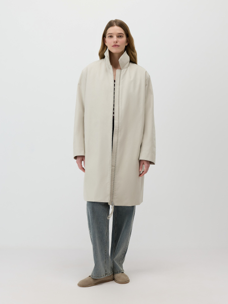 Утепленный тренч Conso, цвет: молочный, SEM 260114 - молочный купить онлайн
