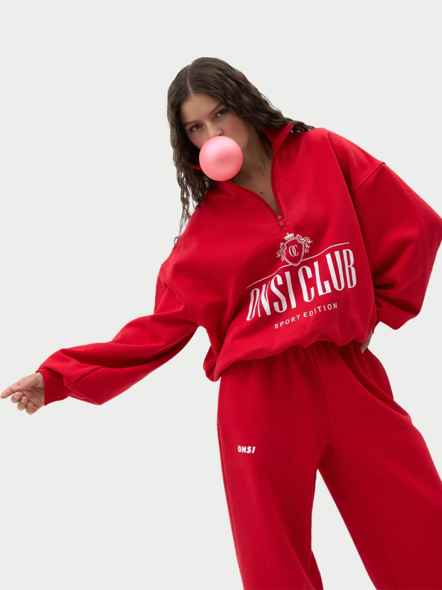 Анорак утепленный "ONSI CLUB" ONSI, цвет: RED,  купить онлайн