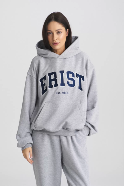 Худи ERIST Grey Melange