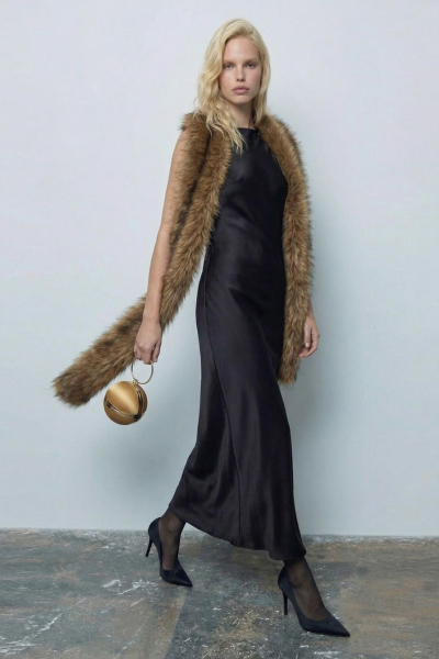 Платье с открытой спиной