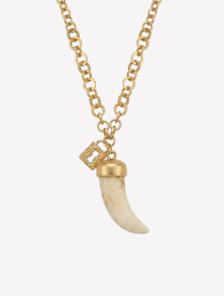 Подвес клык на цепи