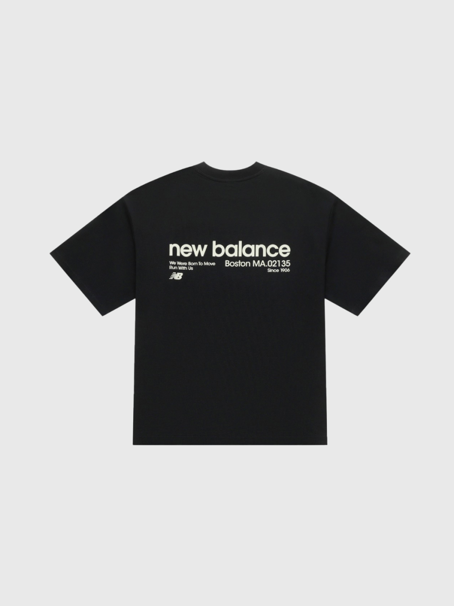 Футболка New Balance Бостон shvetsov store, цвет: Черный, MTT52300-BK купить онлайн