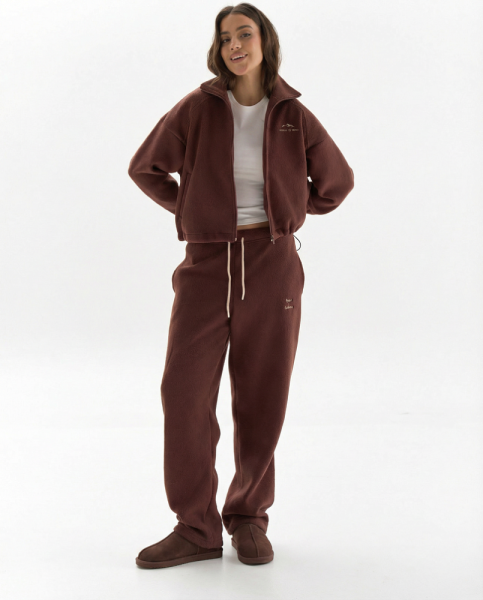 Брюки из трикотажа teddy Alpine