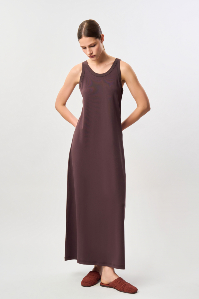Платье трикотажное Beatrice FASHION REBELS, цвет: коричневый FR24SS1DR130W330BR купить онлайн