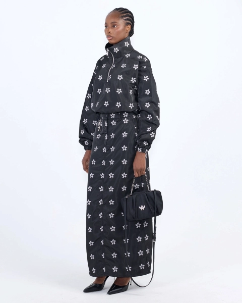 Юбка с принтом ASIA ST 71, цвет: Черный, Ast71.skirt-pattern-logo-bl купить онлайн