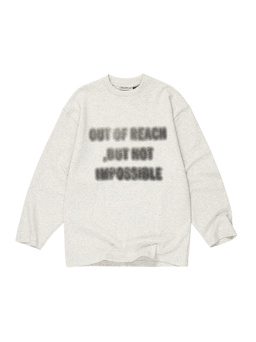 Лонгслив "Вечный FRHT&OUT OF REACH, цвет: серебристый меланж, LSOORTNSLMLG купить онлайн