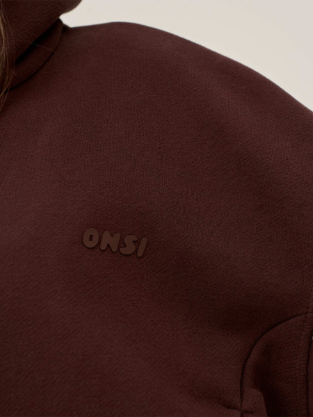 Zip Худи утепленное ONSI, цвет: chocolate,  купить онлайн