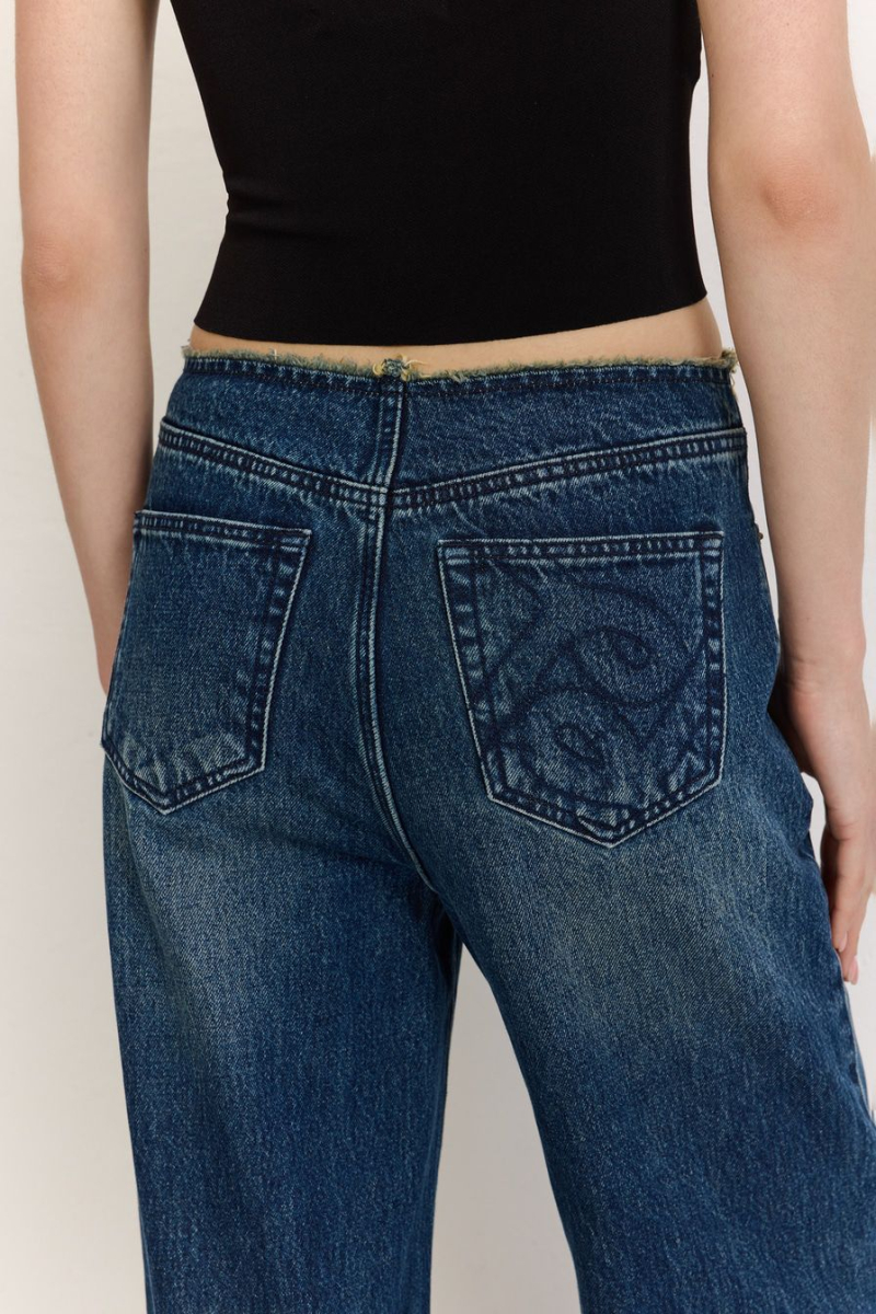 Джинсы из 100% хлопка TOPTOP, цвет: синий TT.036.17633.620 |новая коллекция купить онлайн