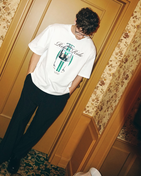 Футболка T-SHIRT PORSCHE THE ORLINES, цвет: Milk, TS-PRSCH купить онлайн