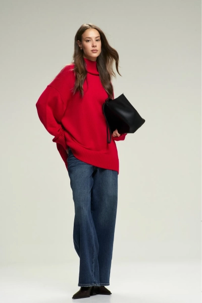 Свитер Oversized Red