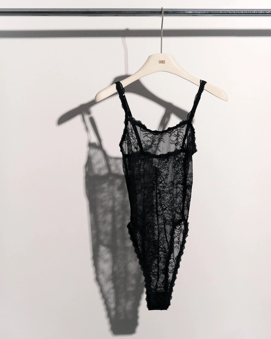 Боди BODYSUIT BLACK YONS, цвет: Черный, YO-414 купить онлайн