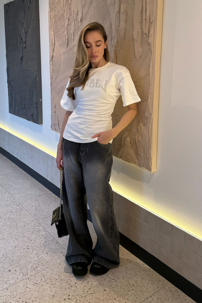 Футболка приталенная WHITE Label .B, цвет: WHITE, Tp.04.3.67WH купить онлайн