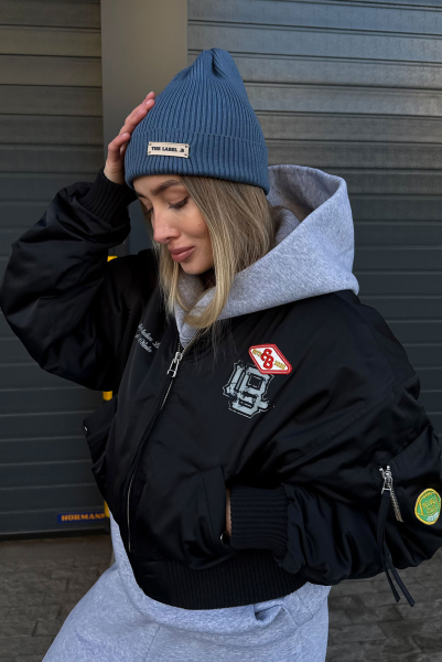 Шапка BEANIE BLUE Label .B, цвет: blue Ac.54.0BL купить онлайн